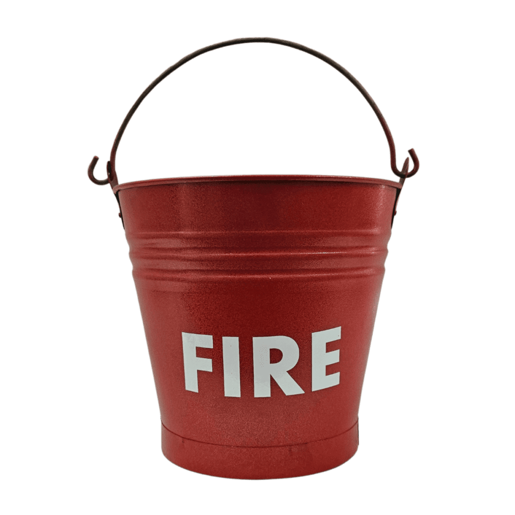 Metal Fire Bucket