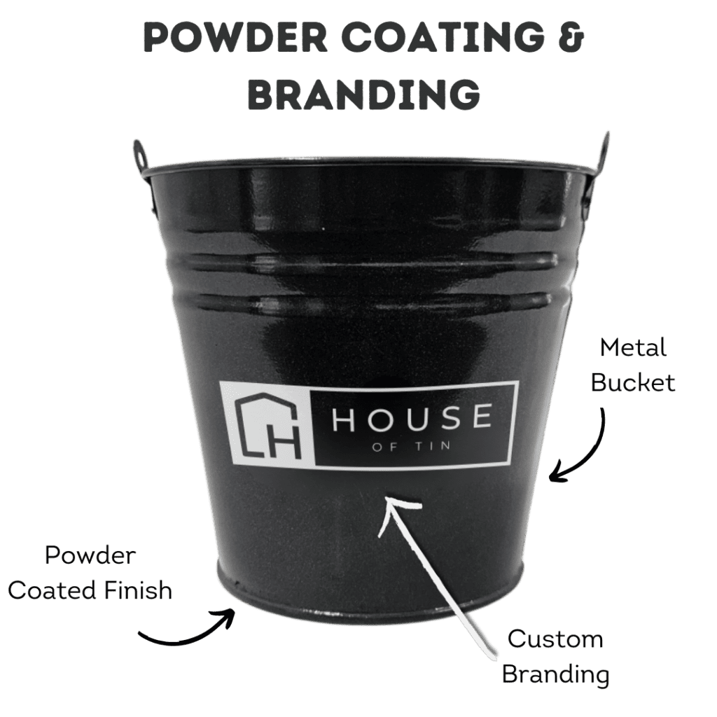 Bucket branding example